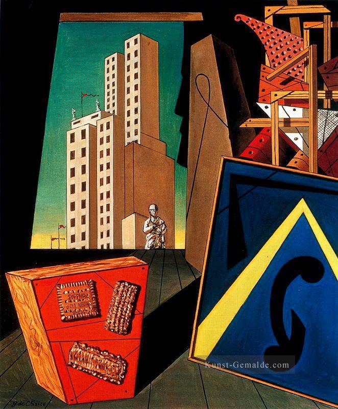 Das evangelische Stillleben Giorgio de Chirico Metaphysischer Surrealismus Ölgemälde